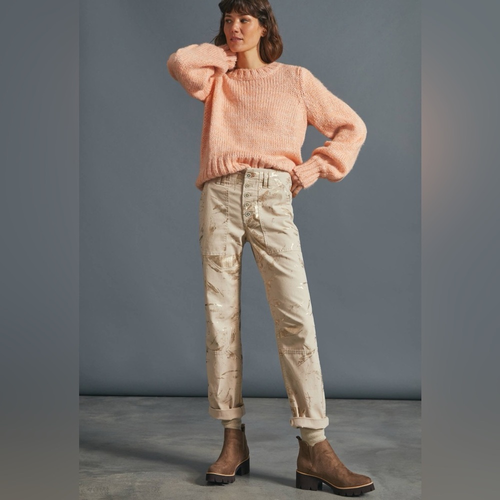 Anthropologie Wanderer Button-Up Pants